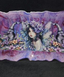 Handmade Tray - Purple Fairy